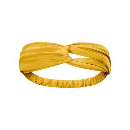 Stretch Fit Women’s Yoga Headbands For Active Days - Yellow