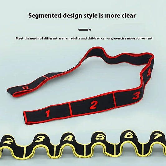 Stretch Strap With Loops For Flexibility Training