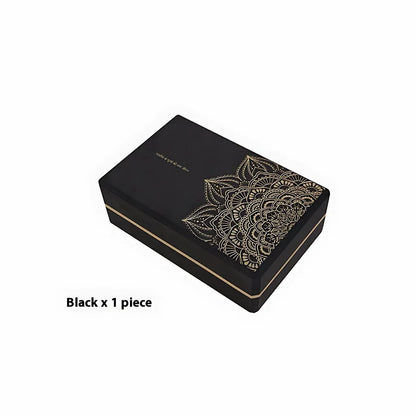 Stretching Blocks For Flexibility And Balance - Black