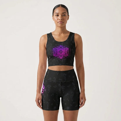 Tetra Soul Chakra Yoga Short Sets For Women