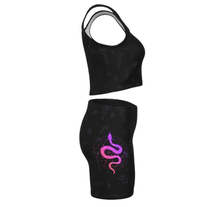 Tetra Soul Chakra Yoga Short Sets For Women