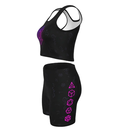 Tetra Soul Chakra Yoga Short Sets For Women