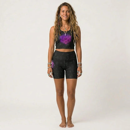 Tetra Soul Chakra Yoga Short Sets For Women