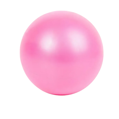 Textured Small Yoga Ball For Core And Balance Workouts - Pink