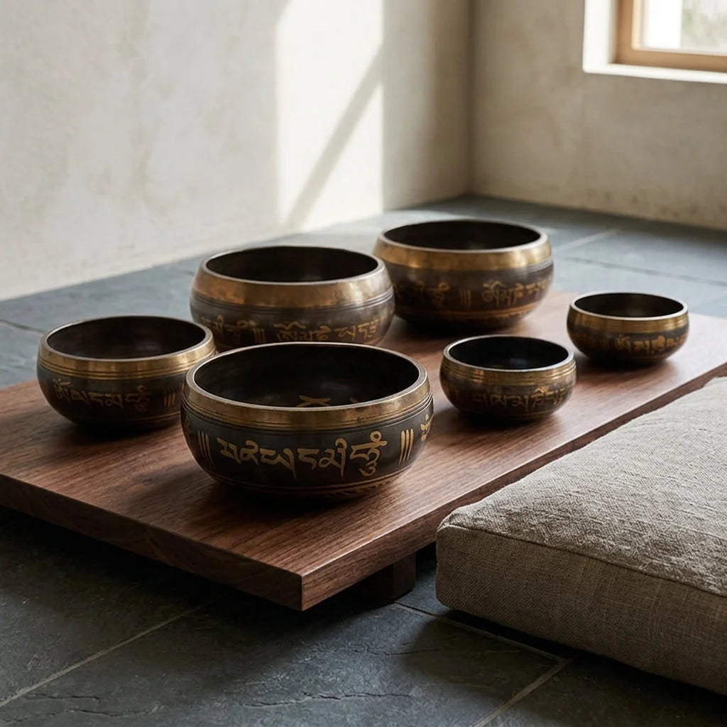 Therapeutic Healing Singing Bowls For Meditation