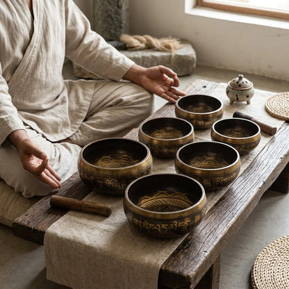 Therapeutic Healing Singing Bowls For Meditation
