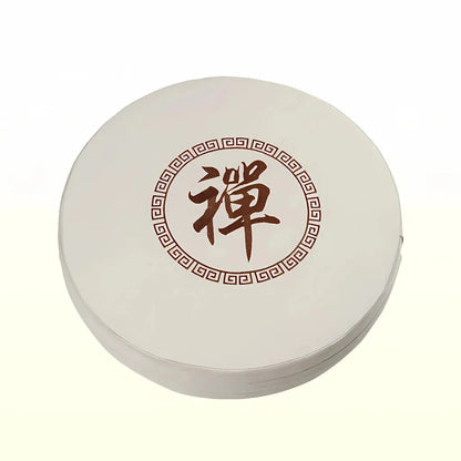 Traditional Meditation Floor Cushion For Daily Calm - White / 40x10cm