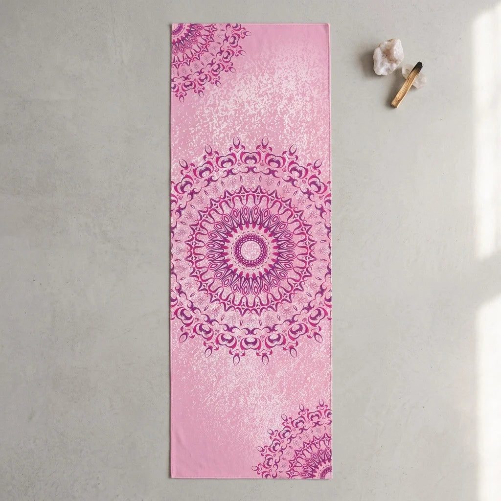 Ultra Grip Yoga Mat Towel Grip For Sweat-Free Flow
