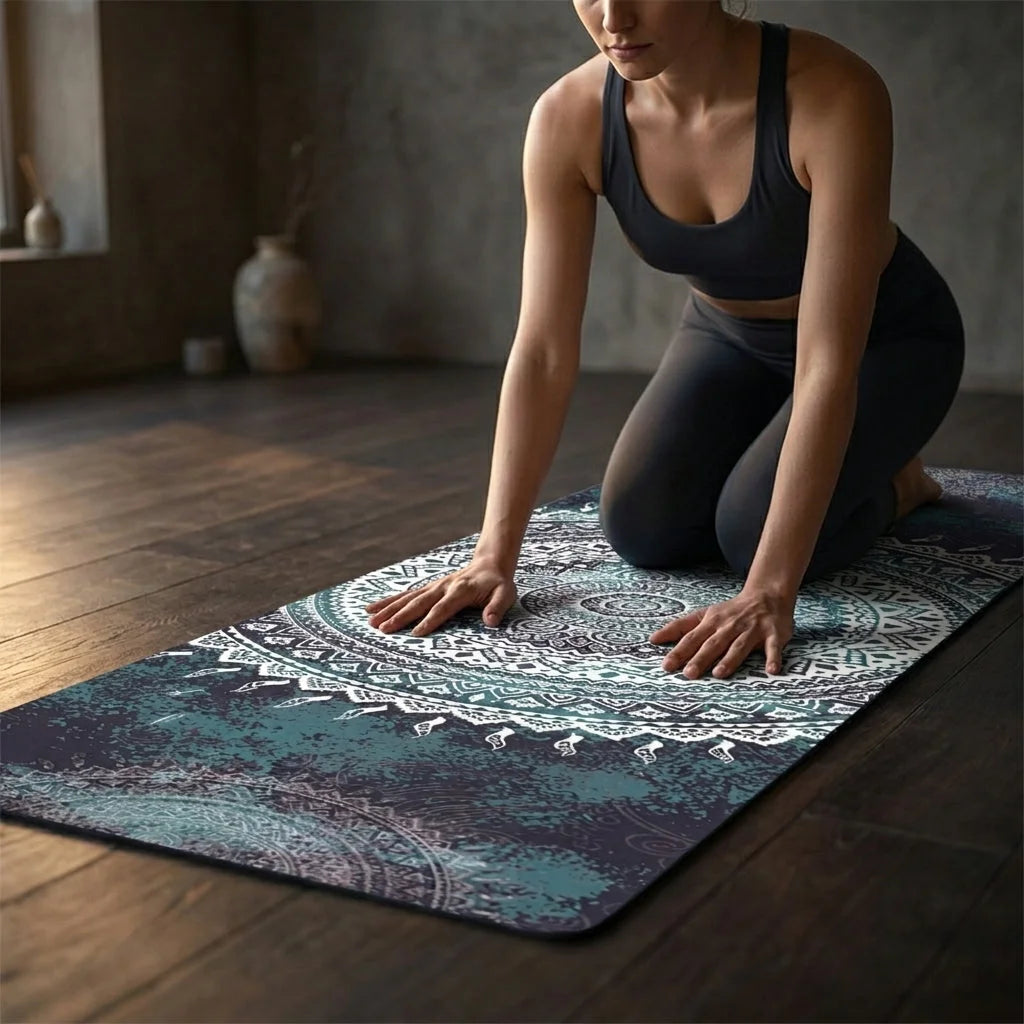 Ultra Grip Yoga Mat Towel Grip For Sweat-Free Flow