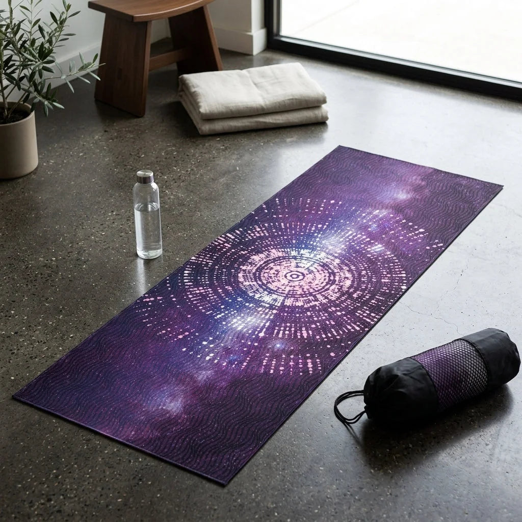 Ultra Grip Yoga Mat Towel Grip For Sweat-Free Flow