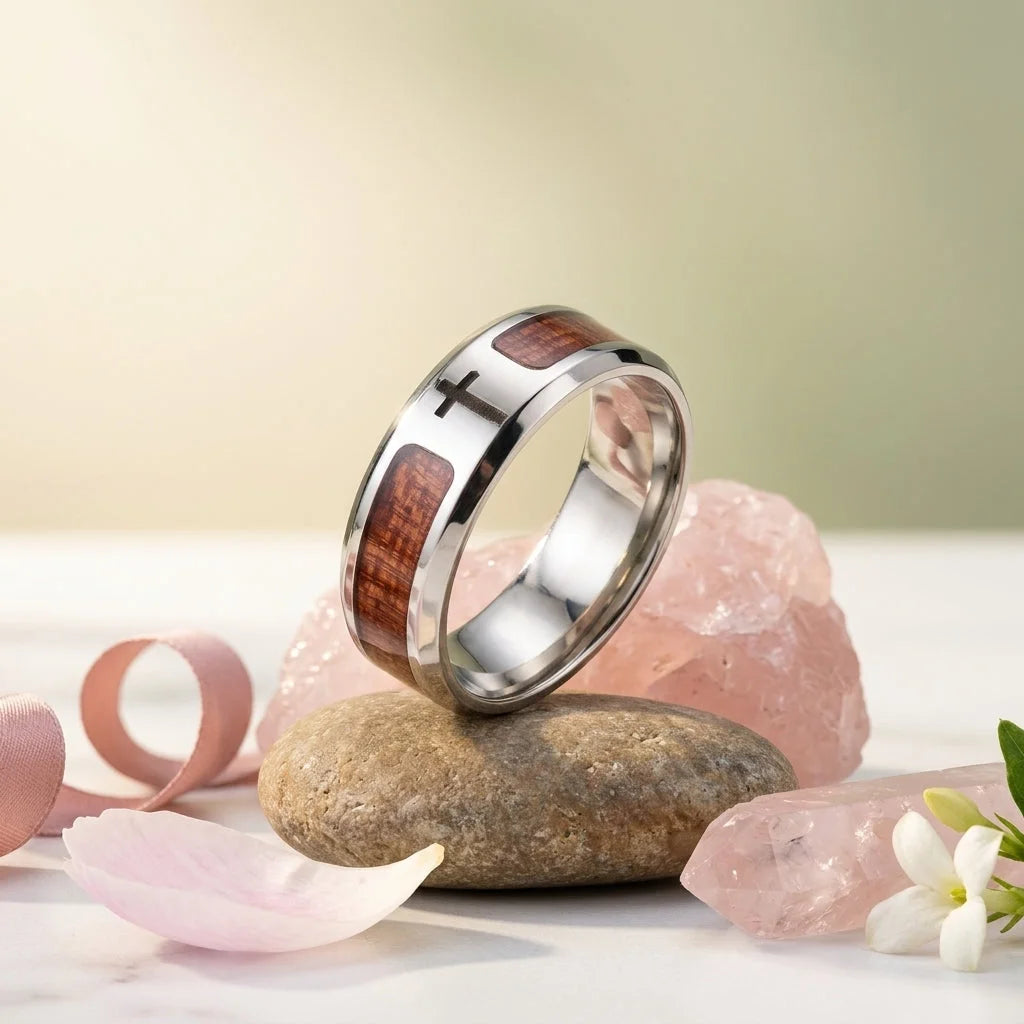Unique Stainless Steel Rings With Symbolic Designs