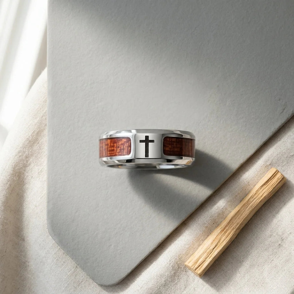 Unique Stainless Steel Rings With Symbolic Designs