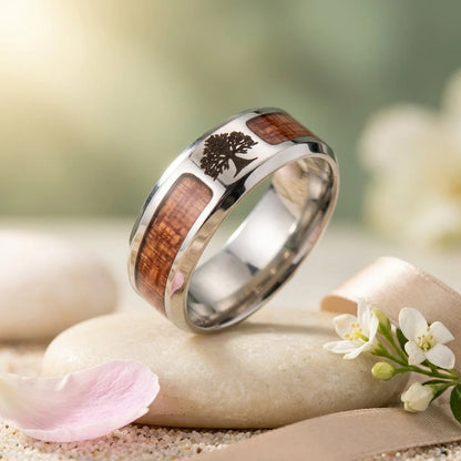 Unique Stainless Steel Rings With Symbolic Designs