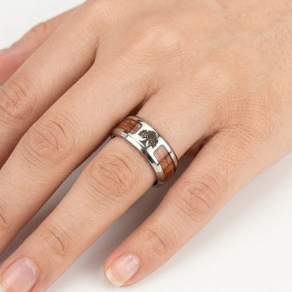 Unique Stainless Steel Rings With Symbolic Designs