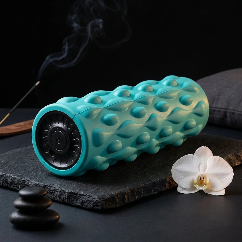 Vibrating Back Massage Roller For Muscle Recovery