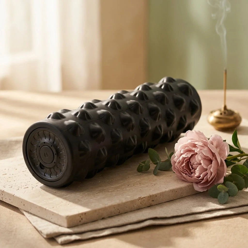 Vibrating Back Massage Roller For Muscle Recovery
