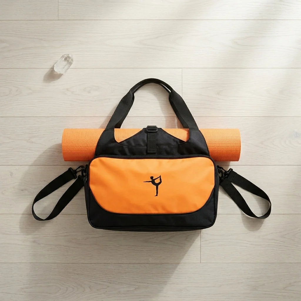 Waterproof Oxford Yoga Duffle Bag With Compartments
