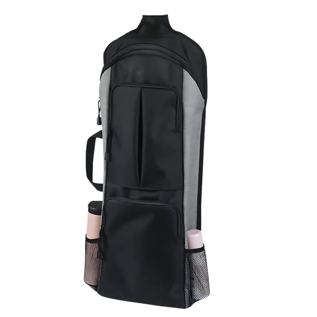 Waterproof Rucksack Yoga Duffel With One Shoulder Strap - Grey / 68x28x11 cm