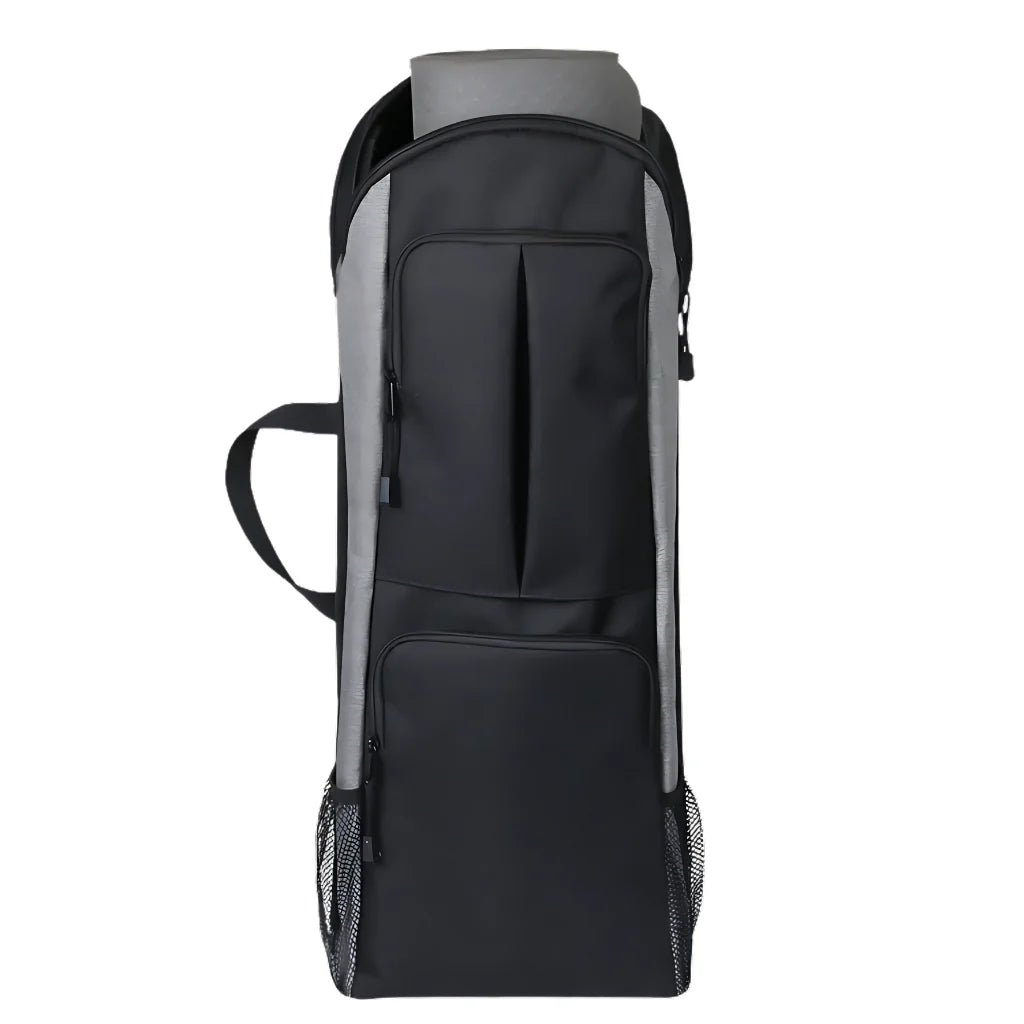 Waterproof Rucksack Yoga Duffel With One Shoulder Strap - Grey / 68x28x11 cm