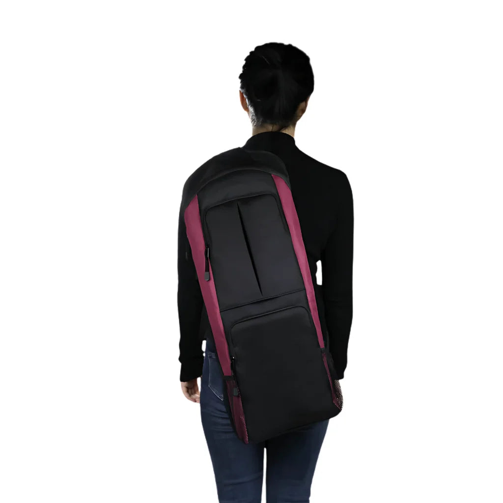 Waterproof Rucksack Yoga Duffel With One Shoulder Strap - Grey / 68x28x11 cm