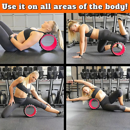Wheel Stretching Tool For Flexibility And Recovery