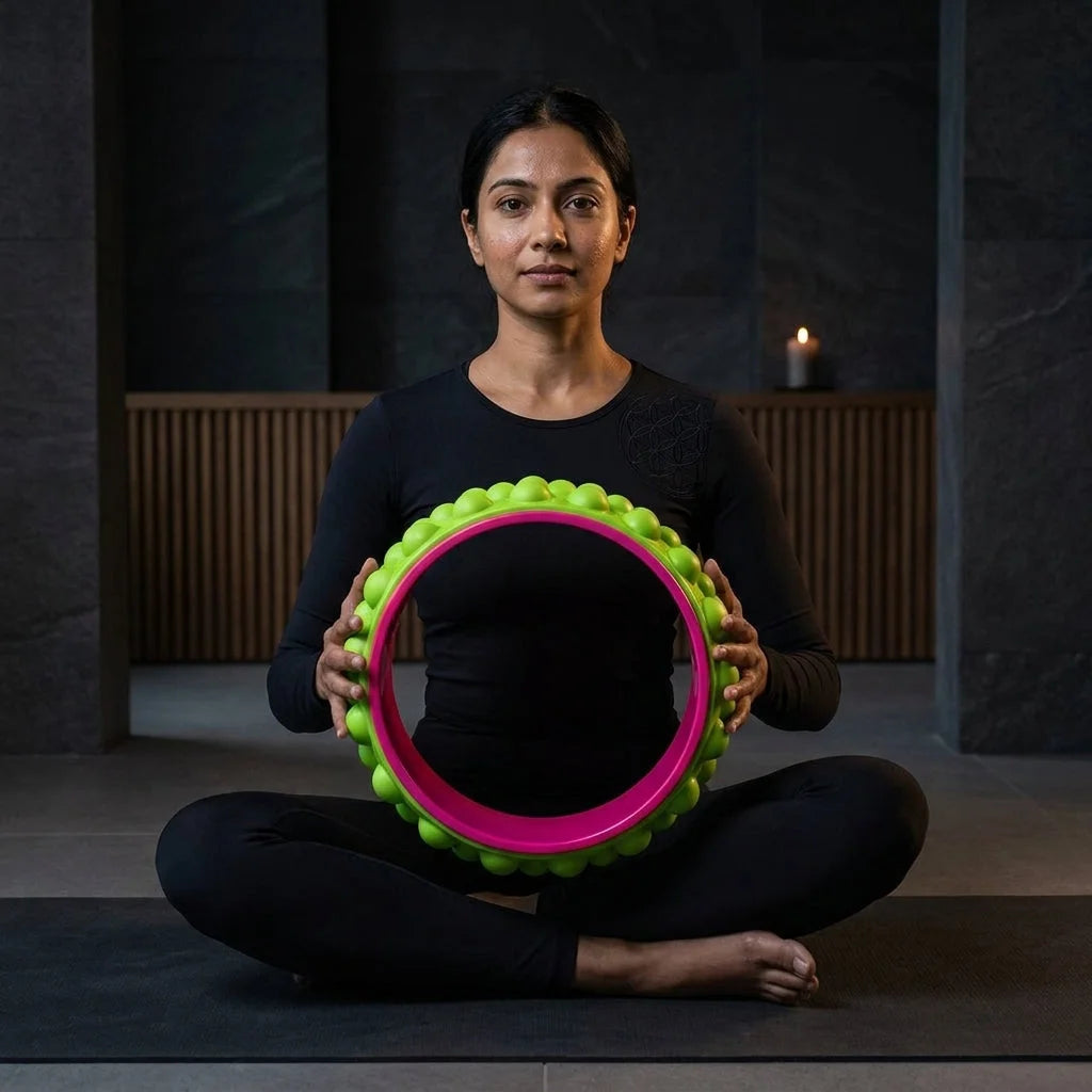 Wheel Stretching Tool For Flexibility And Recovery