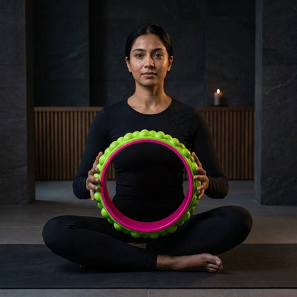 Wheel Stretching Tool For Flexibility And Recovery