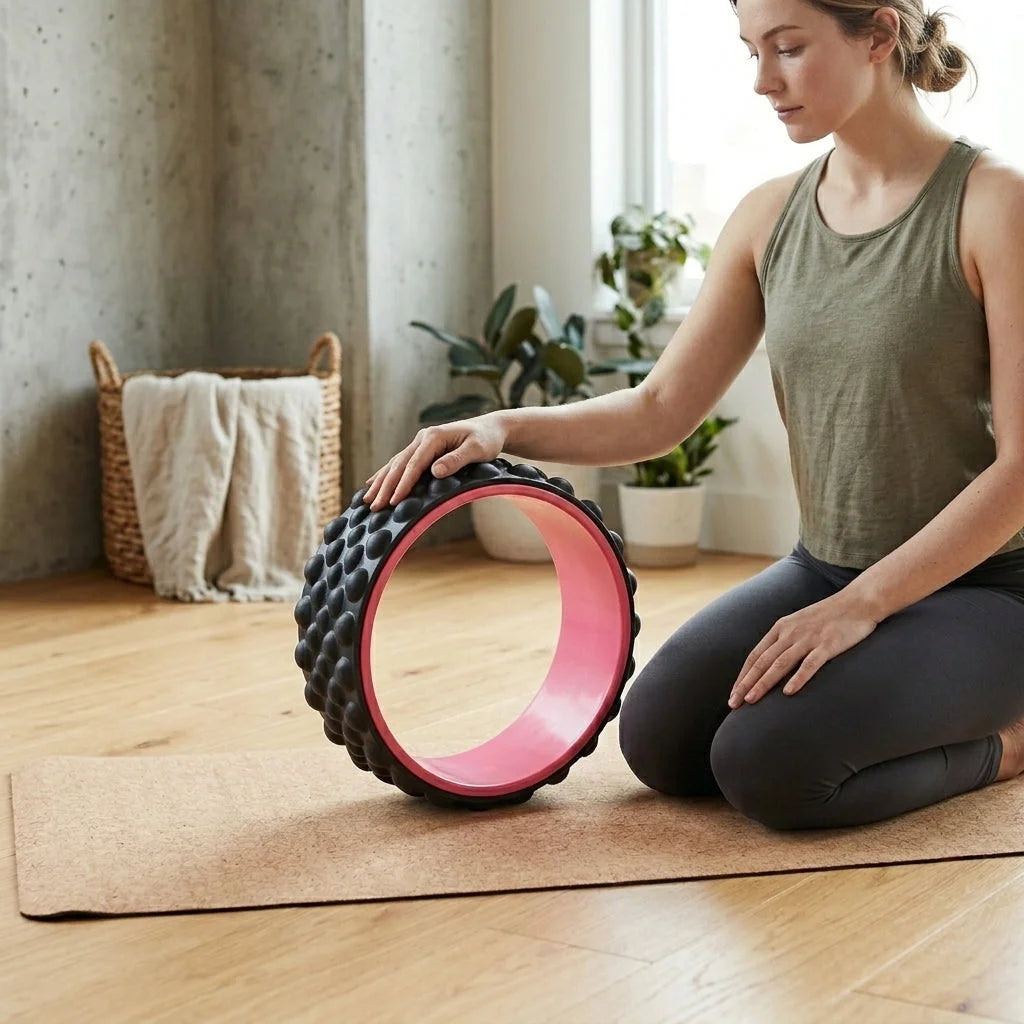 Wheel Stretching Tool For Flexibility And Recovery