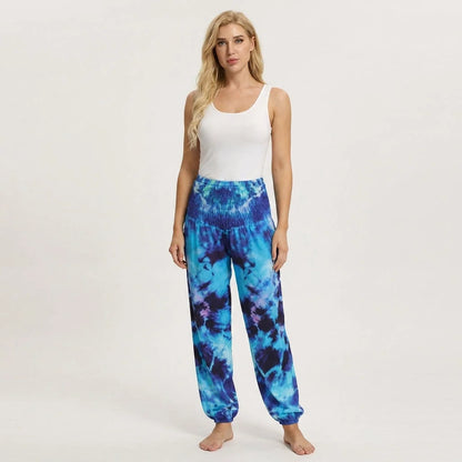 Women’s Boho Pants With High Waist Bloomers Fit
