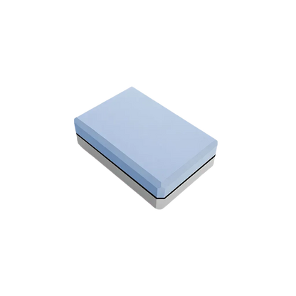 Workout Foam Blocks For Support And Flexibility - Crystal Blue Graphite Gray