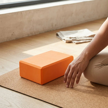 Yoga Mat Block For Better Balance And Alignment Support