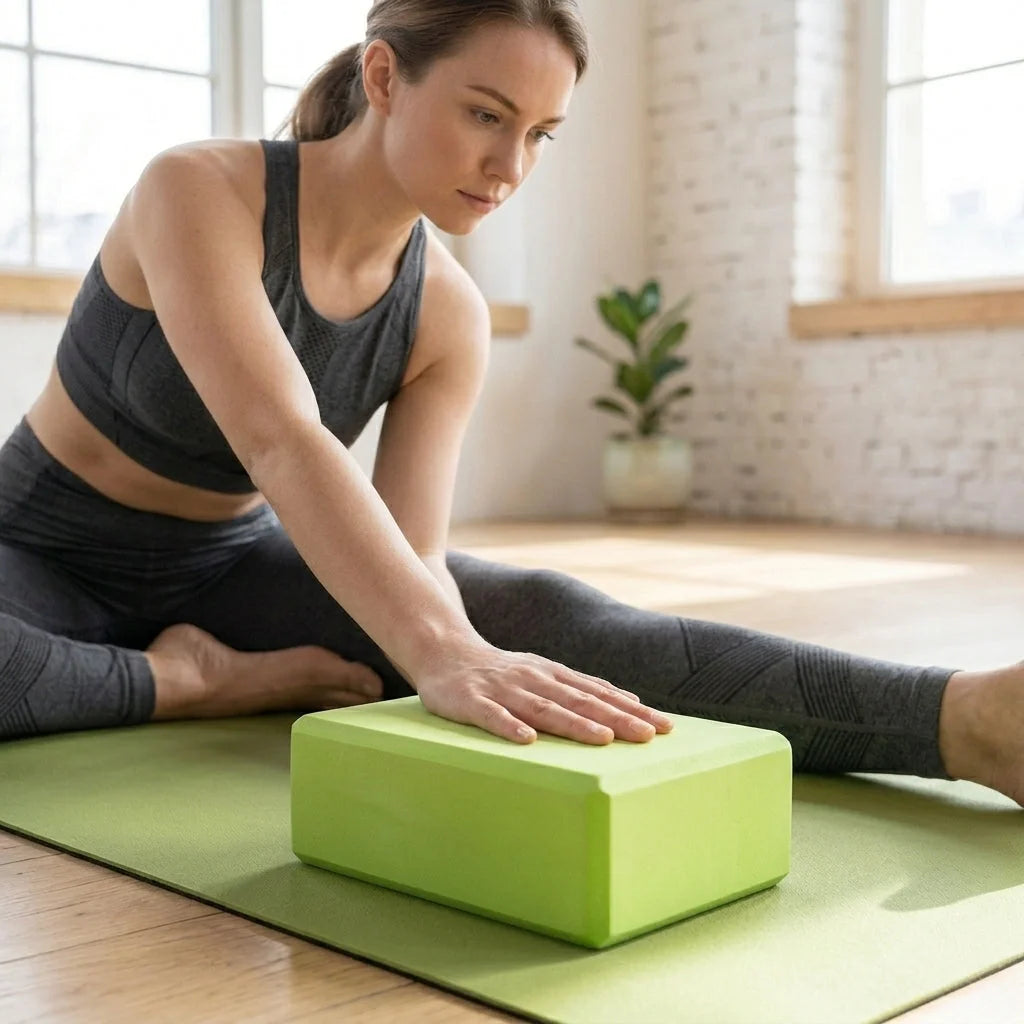 Yoga Mat Block For Better Balance And Alignment Support