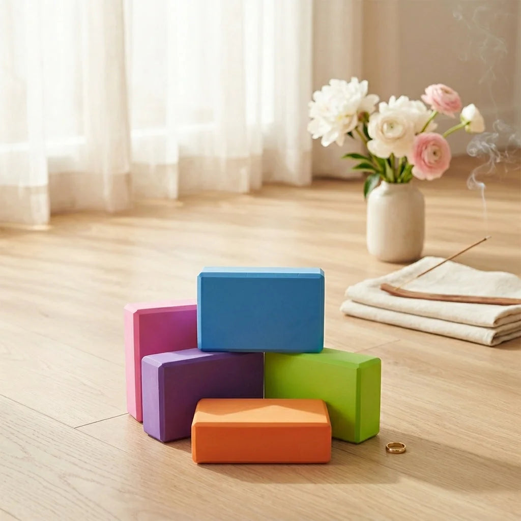 Yoga Mat Block For Better Balance And Alignment Support