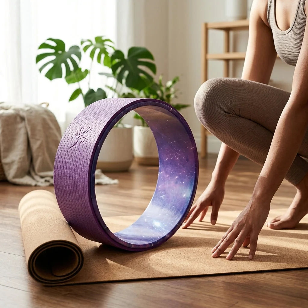 Yoga Roller Wheel For Back Support And Flexibility