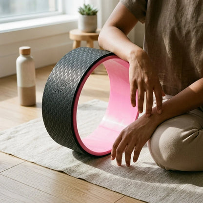 Yoga Roller Wheel For Back Support And Flexibility