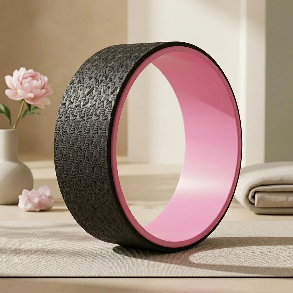 Yoga Roller Wheel For Back Support And Flexibility