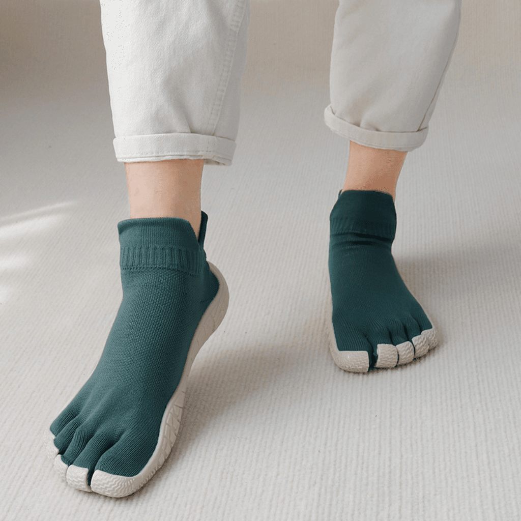 Yoga Shoes Arch Support For Balance And Comfort - Beige Green / 35