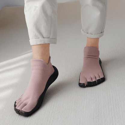 Yoga Shoes Arch Support For Balance And Comfort - Black Pink / 35