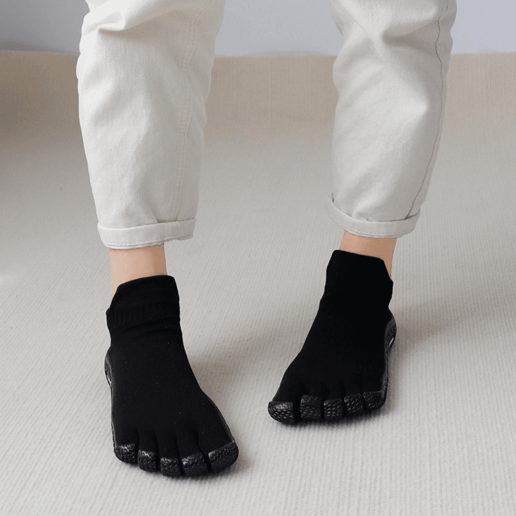 Yoga Shoes Arch Support For Balance And Comfort - Cool Black / 35