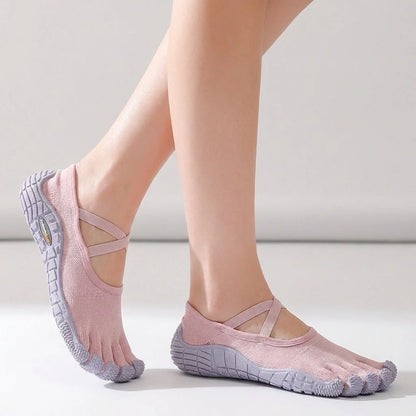Yoga Shoes For Plantar Fasciitis With Five-Toe Design