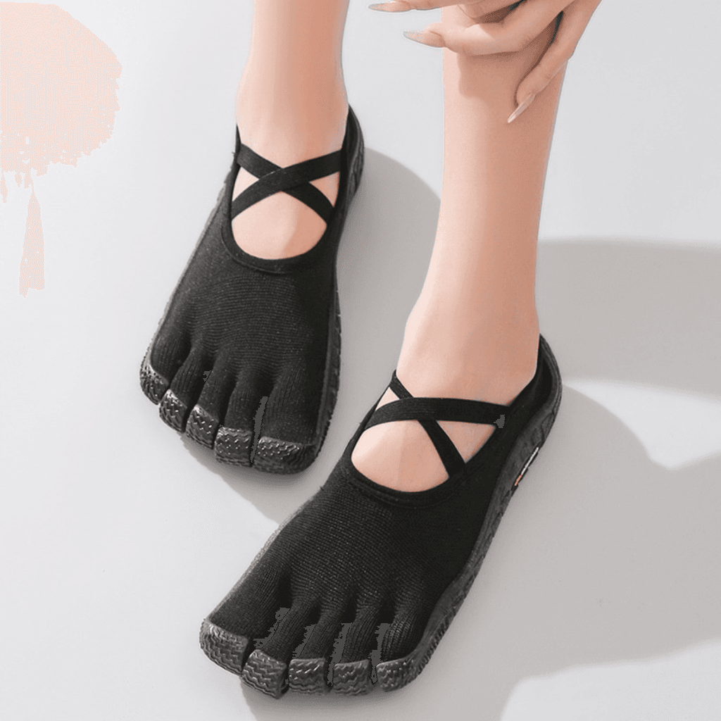 Yoga Shoes For Plantar Fasciitis With Five-Toe Design