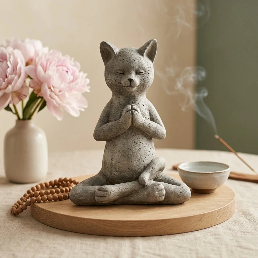 Zen Animal Meditation Statues For Home Décor