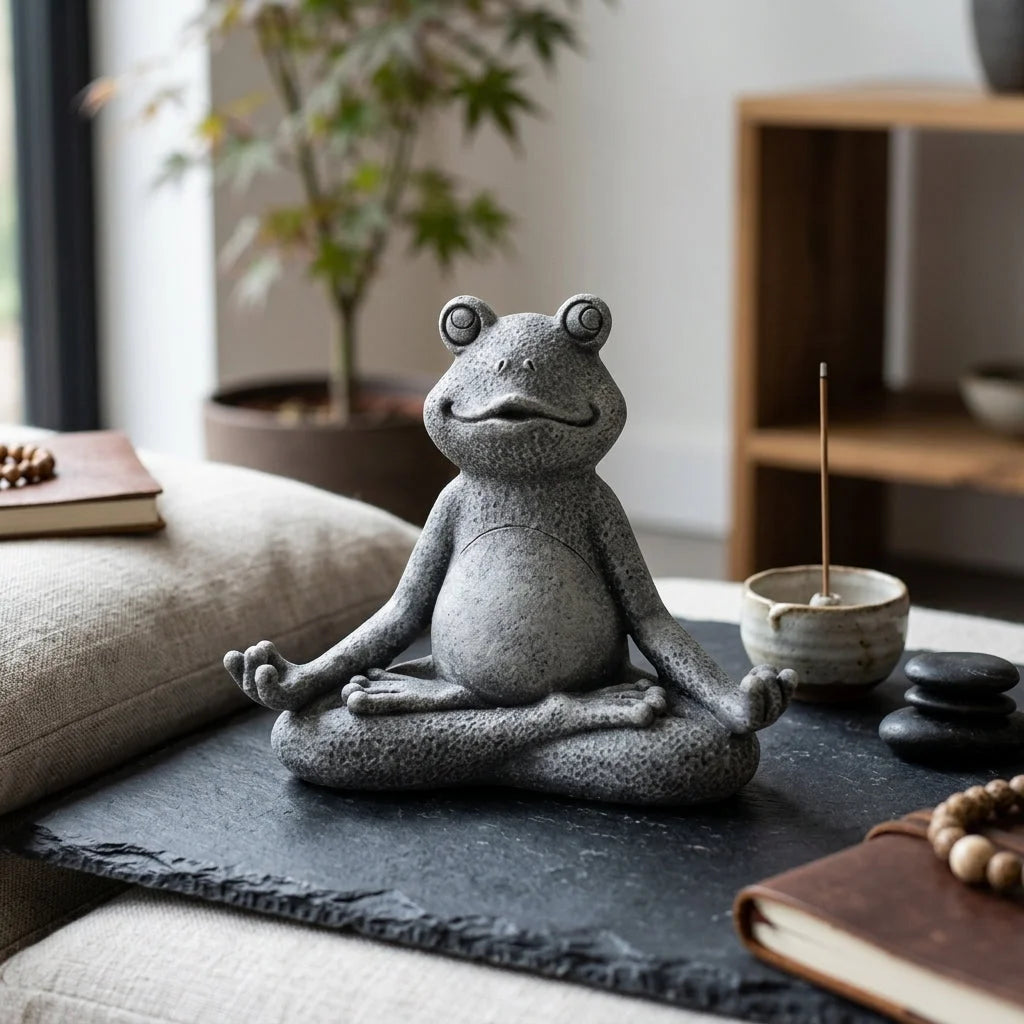 Zen Animal Meditation Statues For Home Décor