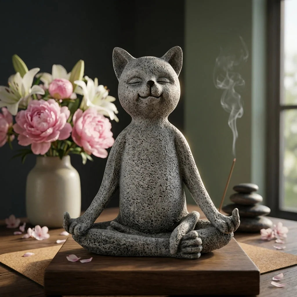 Zen Animal Meditation Statues For Home Décor