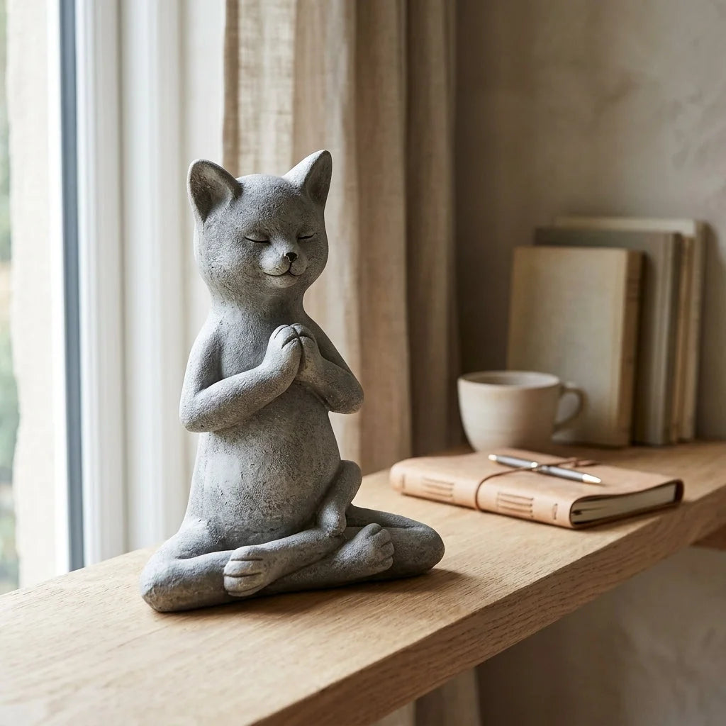 Zen Animal Meditation Statues For Home Décor