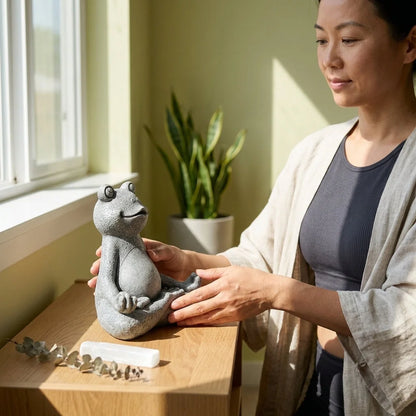Zen Animal Meditation Statues For Home Décor