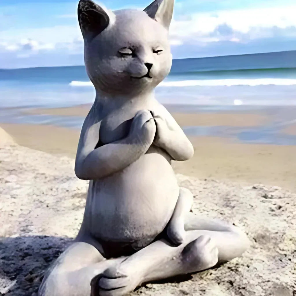 Zen Animal Meditation Statues For Home Décor - B